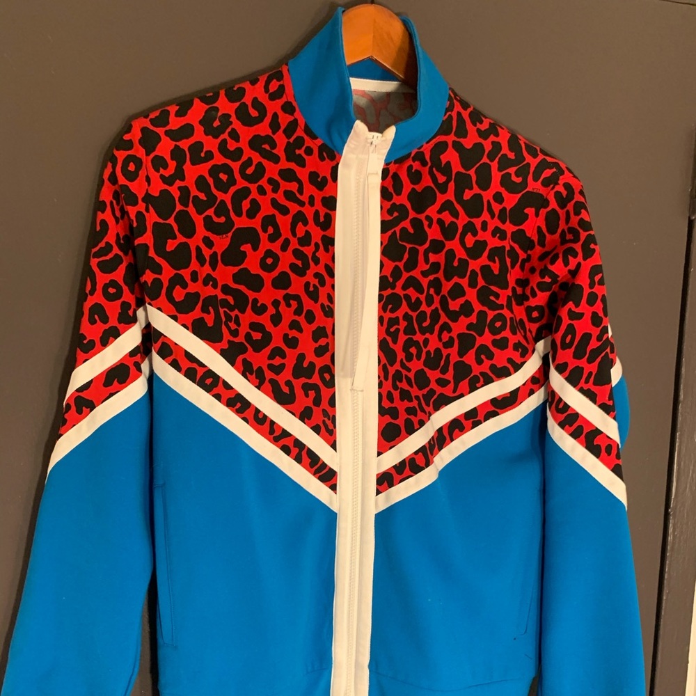 Vibrant color block jacket N•21